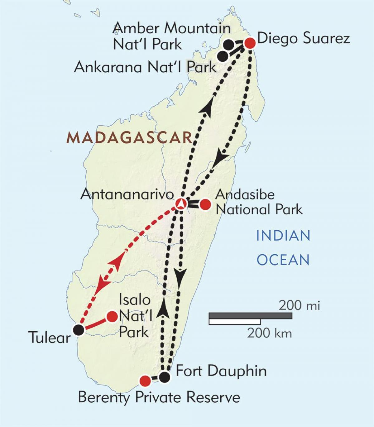 antananarivo Madagaskar karta
